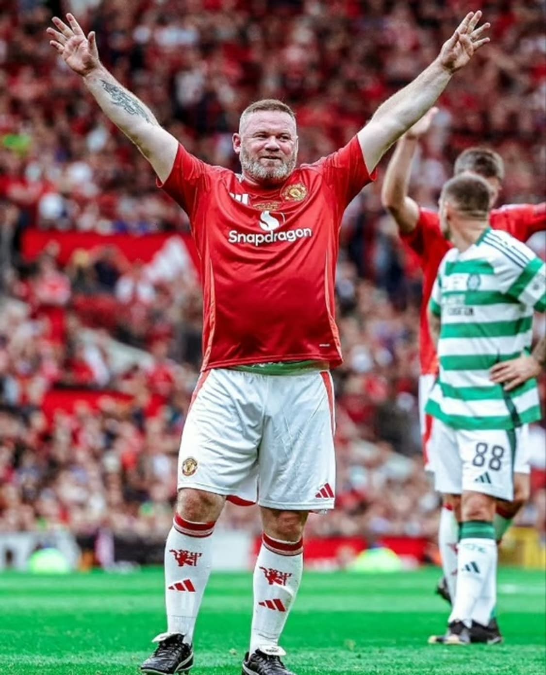 아디다스 24 25 맨유 맨체스터 유나이티드 레전드 매치 루니 유니폼  상품이미지2