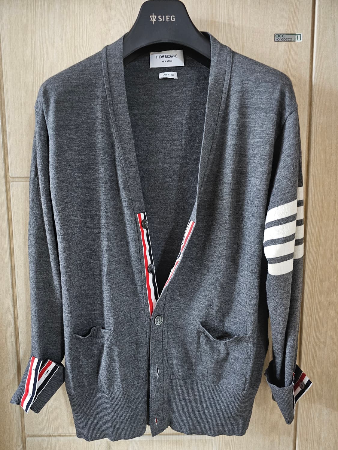 톰브라운 24년식 메리노울 가디건(백화점판/4/새상품급) 상품이미지1