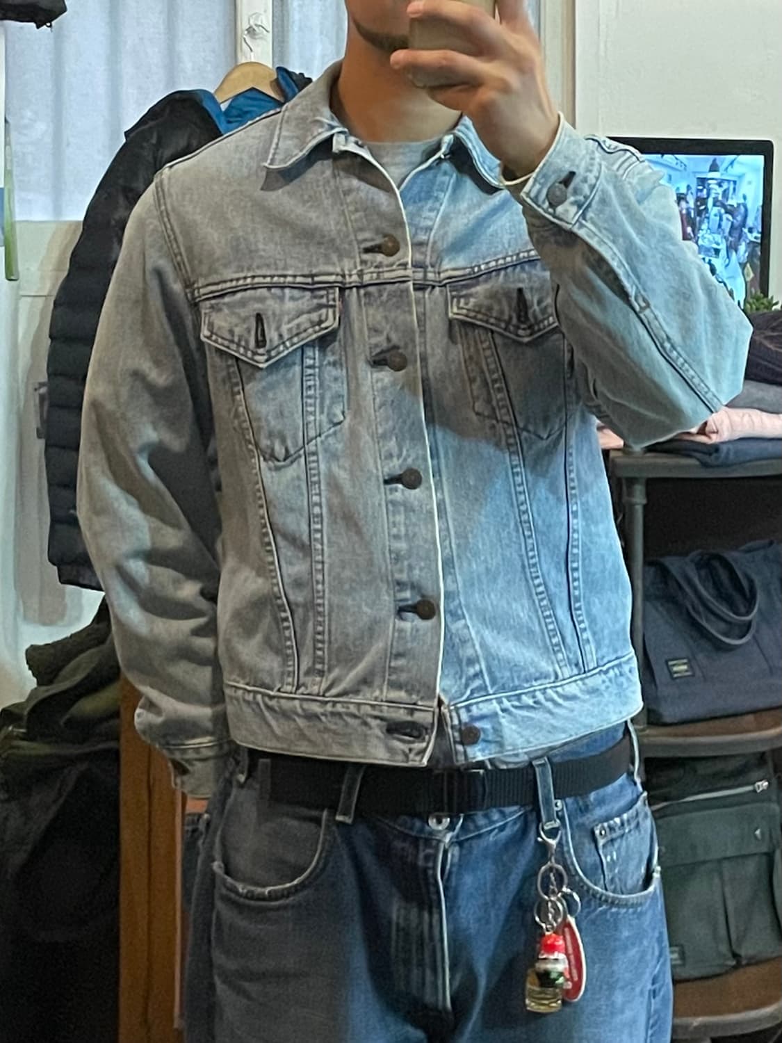 90년대 일본 제작 리바이스 70504 트러커 데님 자켓 상품이미지1