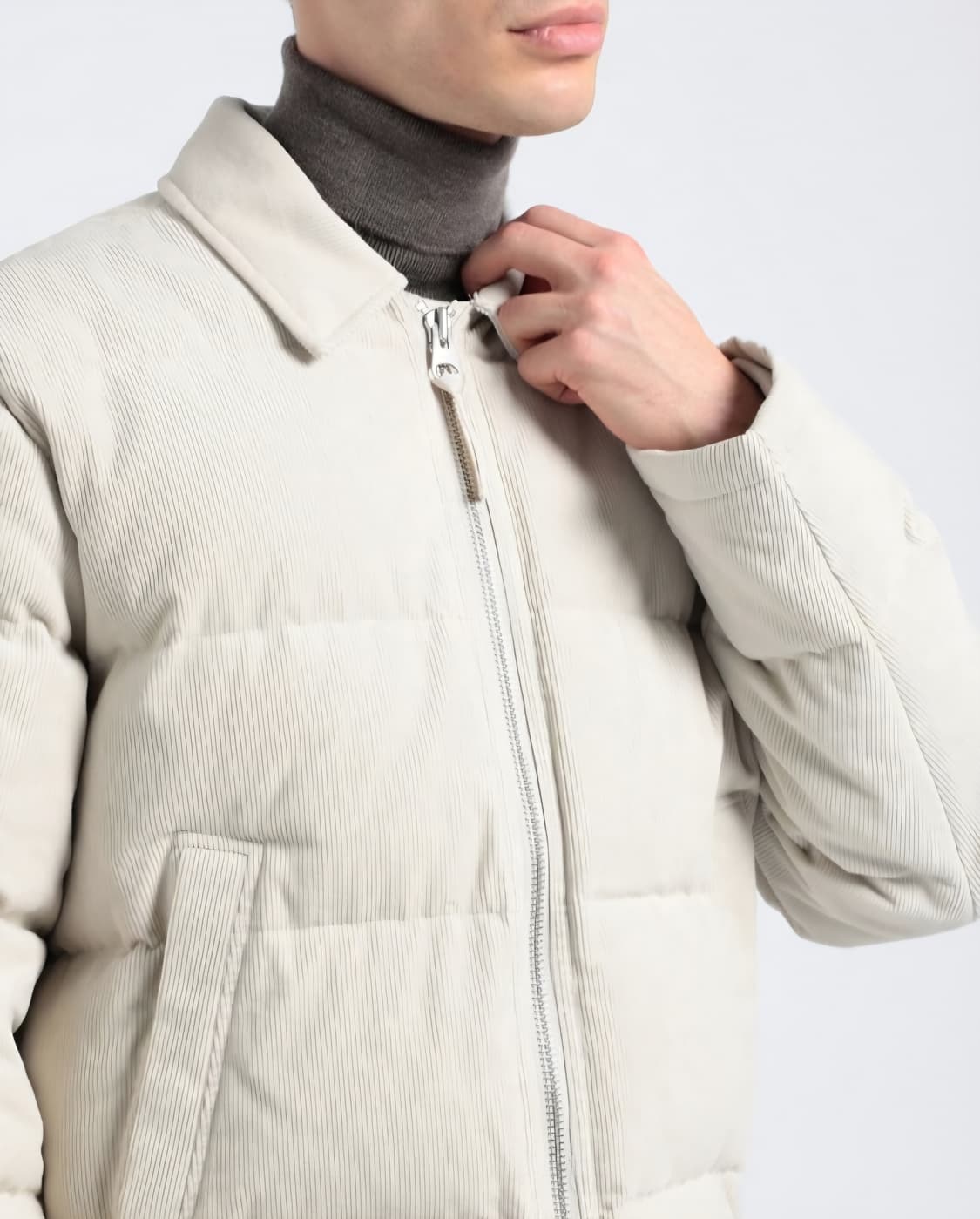 ARKET 아르켓 코듀로이 덕다운 패딩 상품이미지1