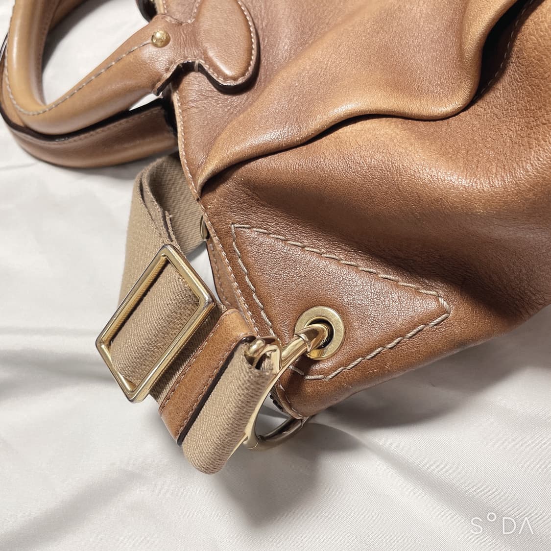 발리 가죽 토트백 브라운 상품이미지7