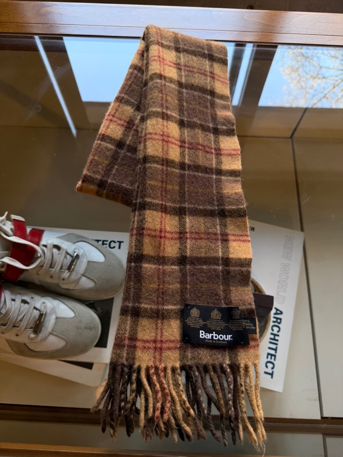 바버 램스울 머플러 상품이미지2