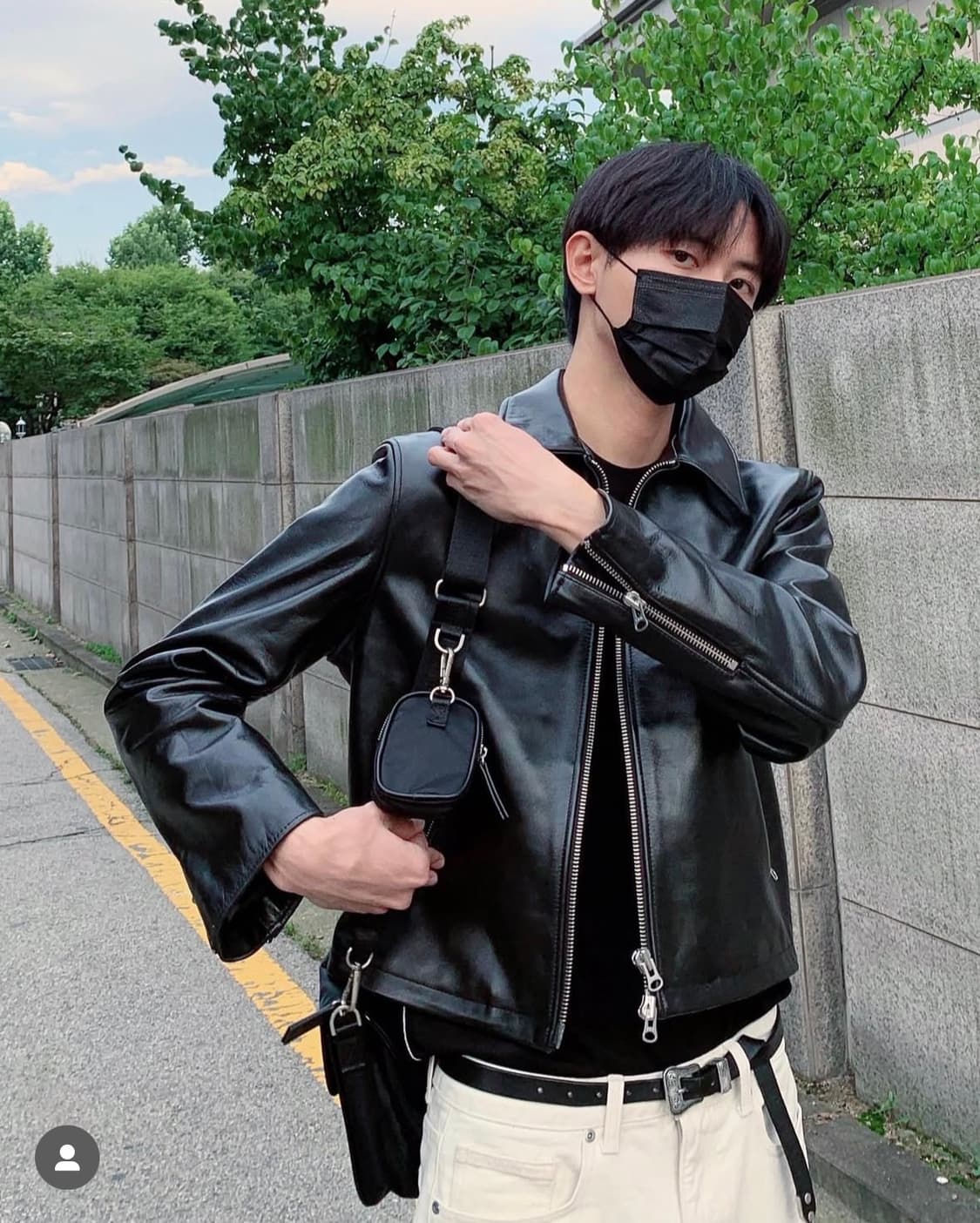 토니웩 레더자켓 21fw 주우재착용 상품이미지3