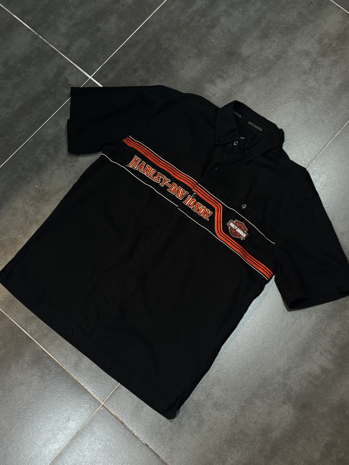 [HARLEY-DAVIDSON] motorcycles 반팔셔츠 블랙 상품이미지1