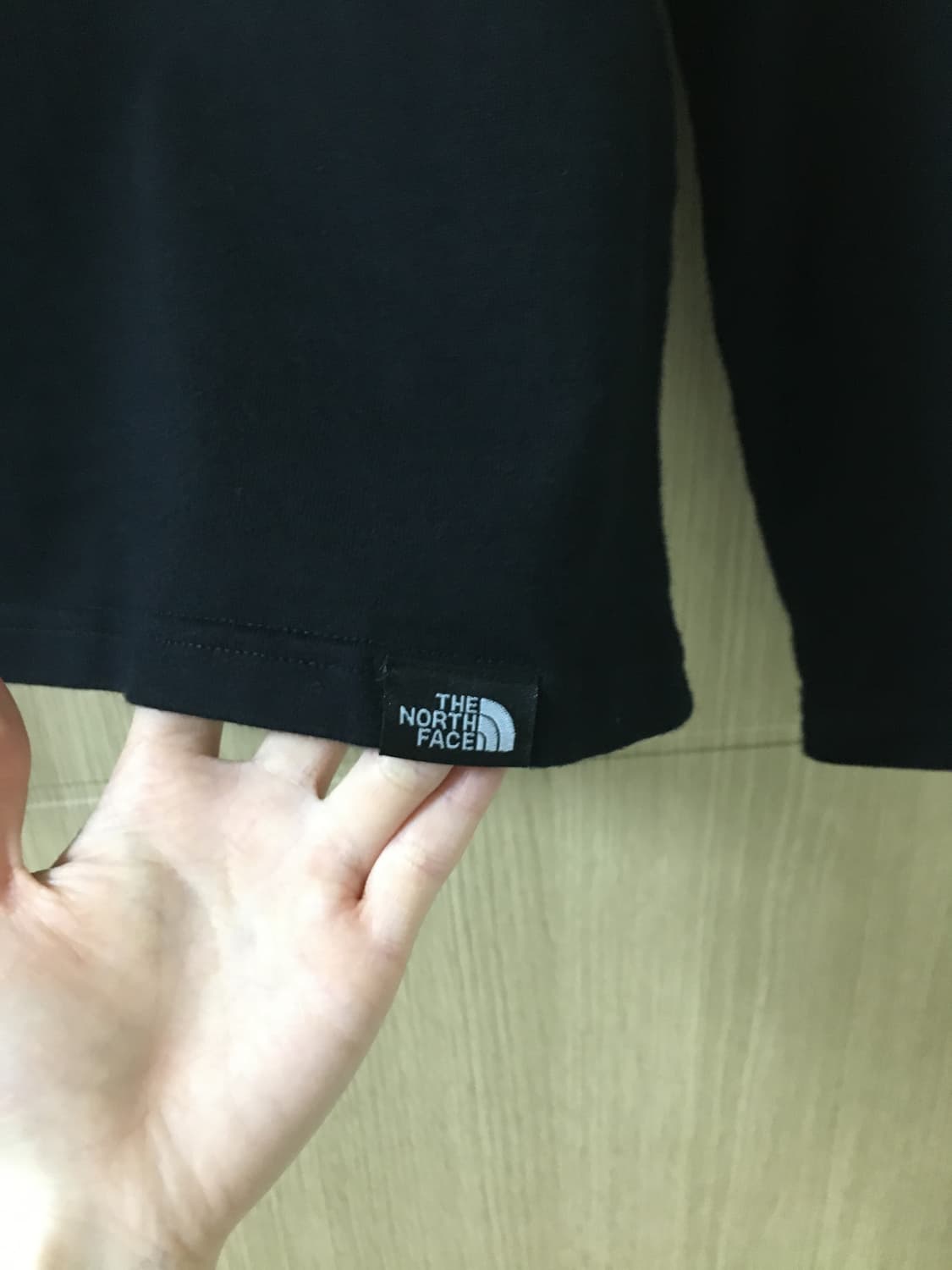 Northface lettering longsleeve 상품이미지4
