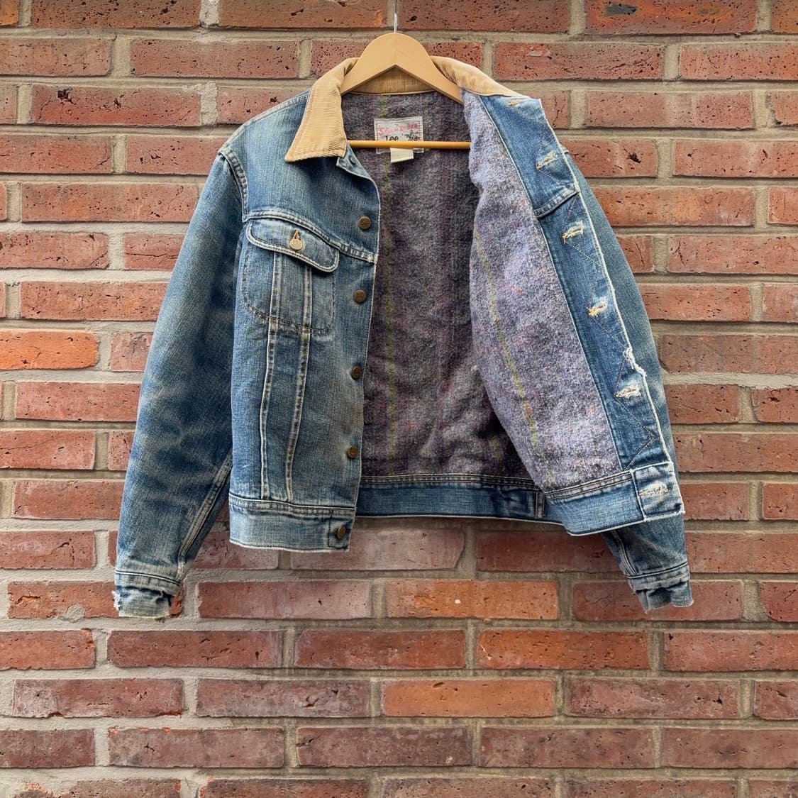 70s USA 리 Lee 스톰라이더 220 데님 자켓 상품이미지8