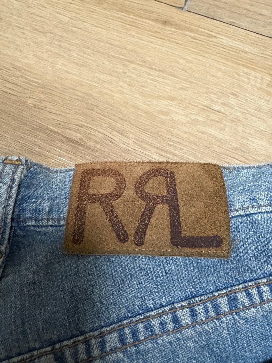 RRL 90s 스트레이트 핏 데님팬츠 상품이미지1