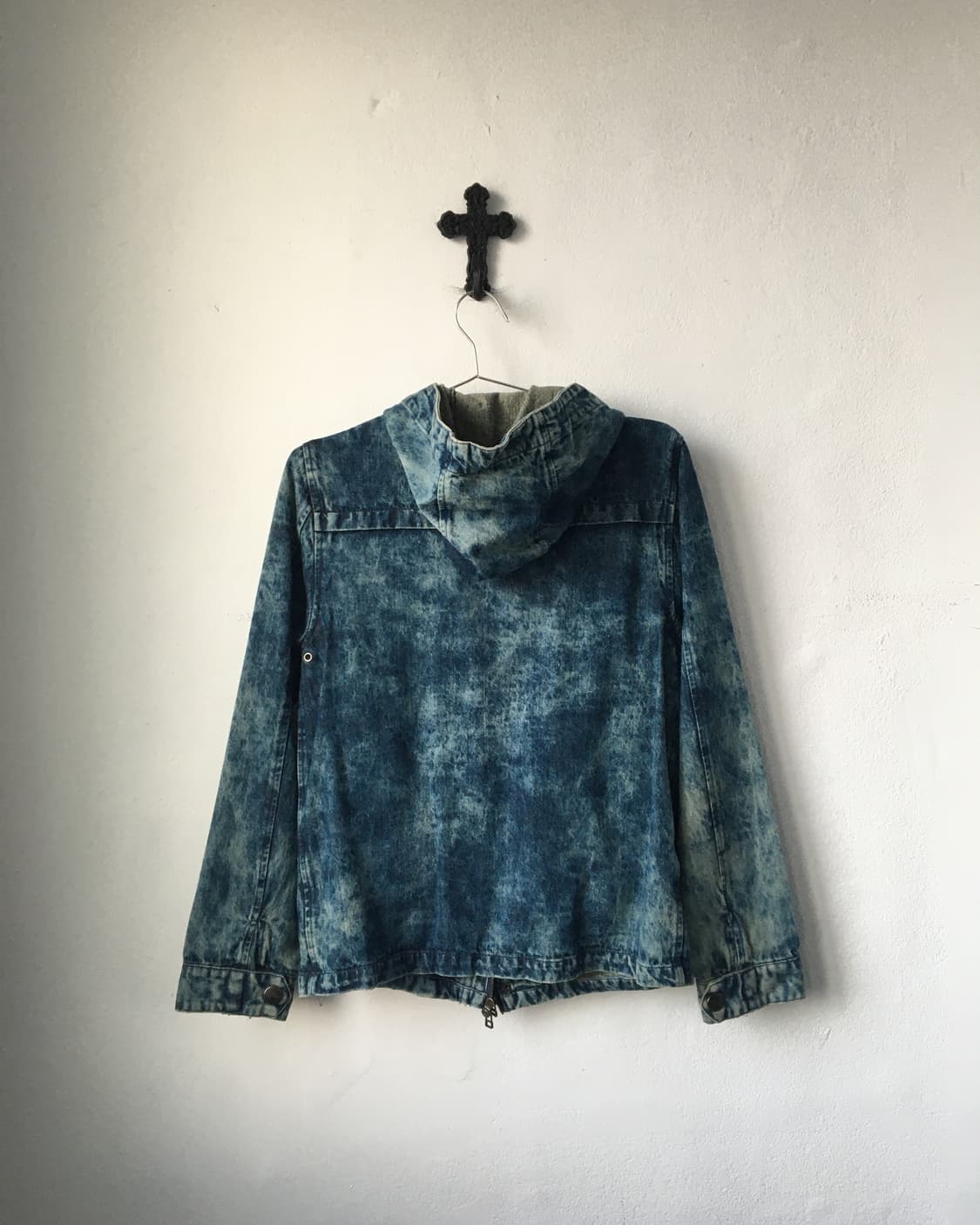 washing hood denim jacket 상품이미지3