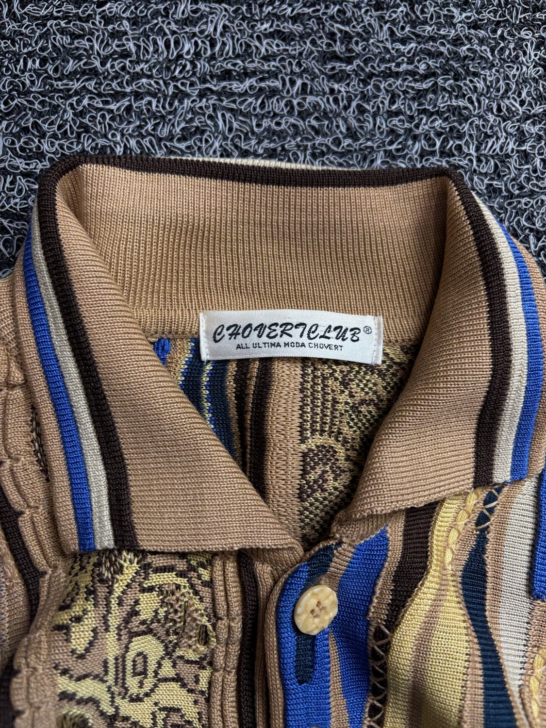 00s 아카이브 빈티지 케이블 패턴 카라넥 스웨터 2149 상품이미지3