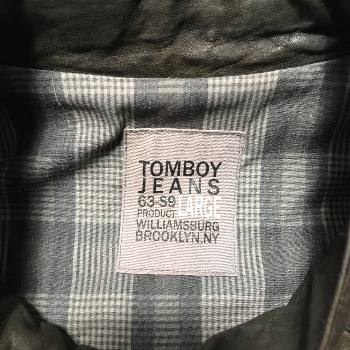 톰보이 램스킨 레더자켓 상품이미지9