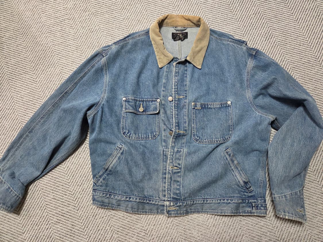 RRL 90s 3성 덩가리 데님자켓(XL) 상품이미지1