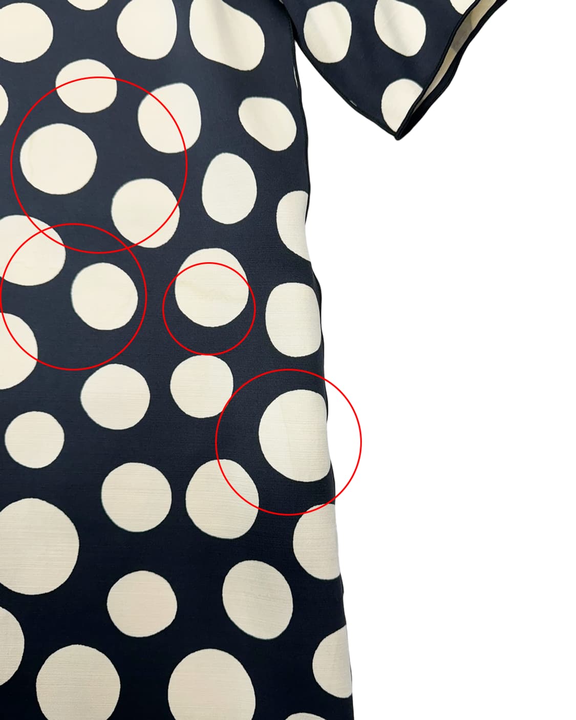 셀린느 by 피비 파일로 실크 & 울 블렌드 도트 드레스 상품이미지7