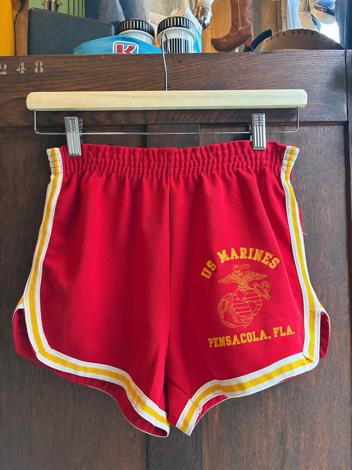 70s-80s US Marines Gym Short Made In USA 상품이미지1