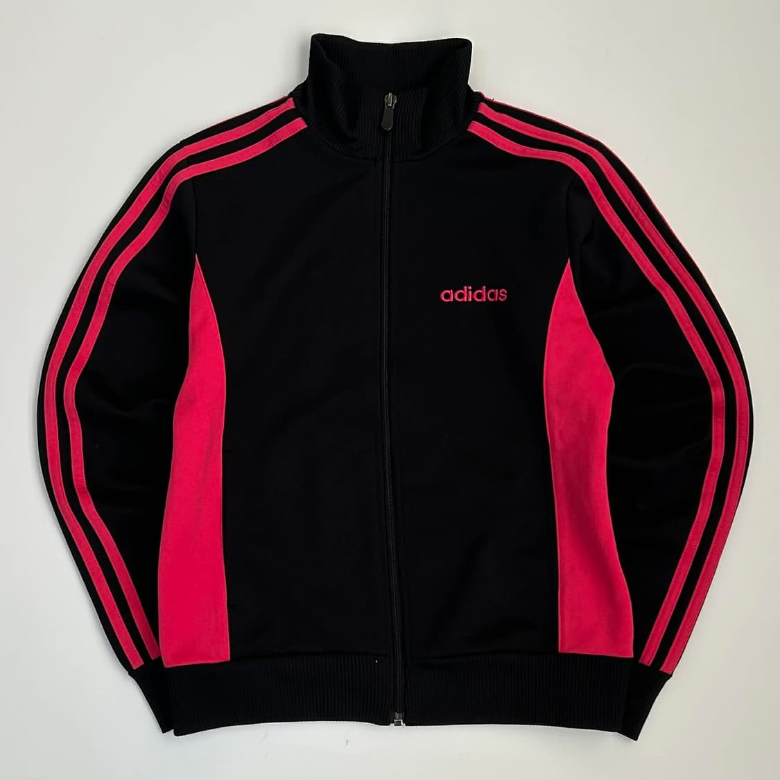 아디다스 y2k 블랙&핑크 걸즈 트랙탑 희귀져지(85) 상품이미지3
