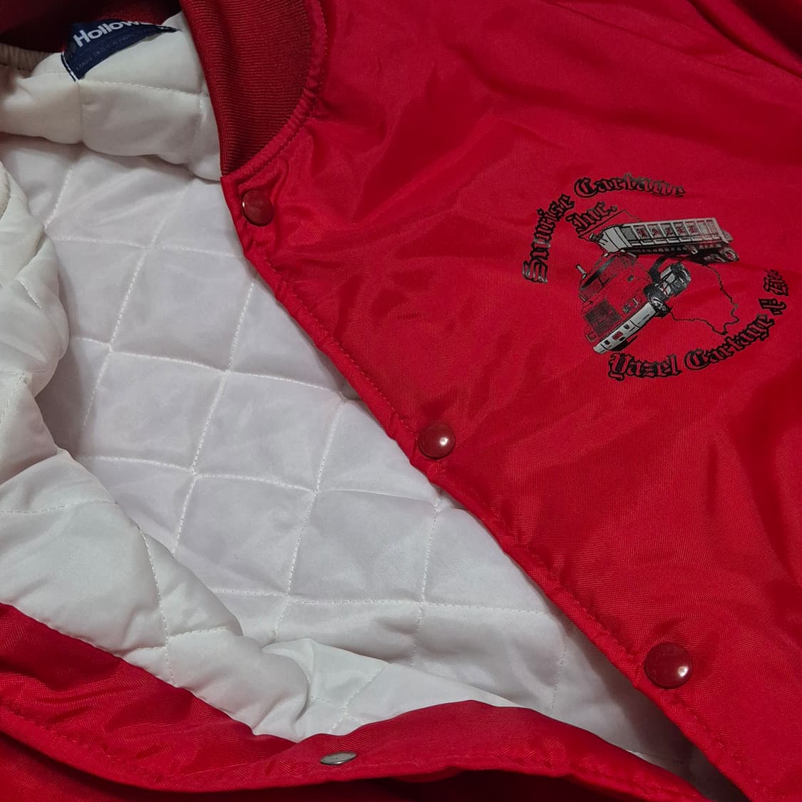 holloway made in usa 사틴 트러커 스타디움 자켓 상품이미지3
