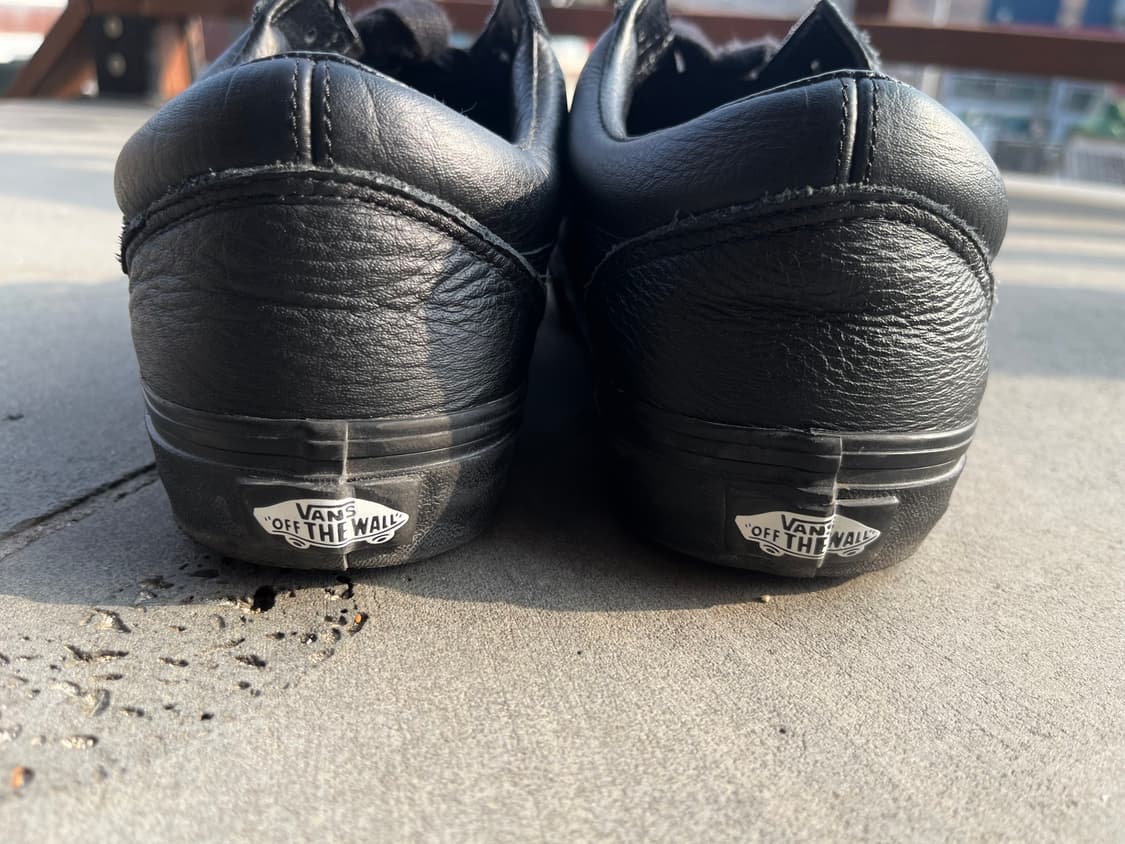 반스 올드스쿨 레더 블랙 280 상품이미지5