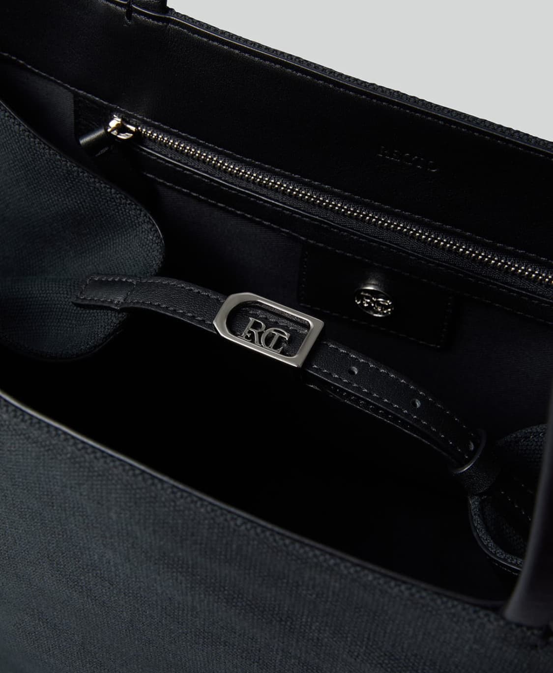 [새상품] 렉토 RC 홀리데이 카바스 캔버스 백 블랙 미듐 미디움 상품이미지3