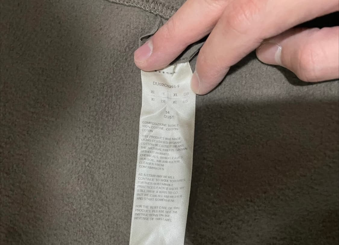 23FW 릭 오웬스 김프 후드 집업 XL사이즈 상품이미지3