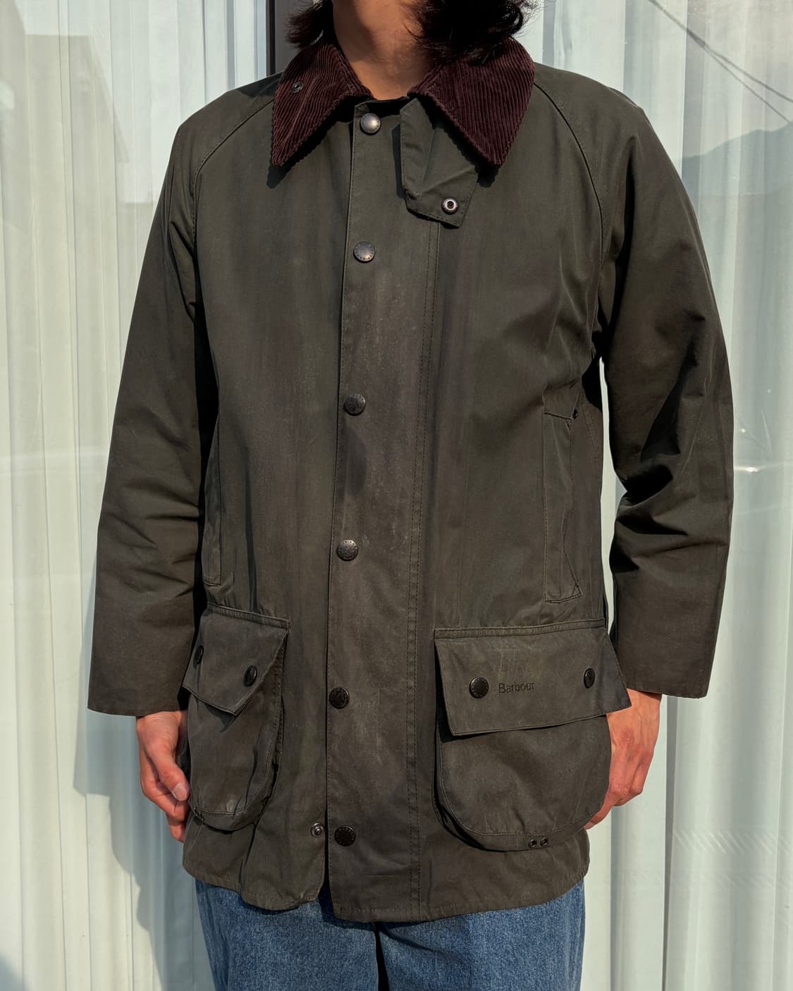 [M]바버 Barbour 뷰포트 빈티지 왁스 자켓 상품이미지3