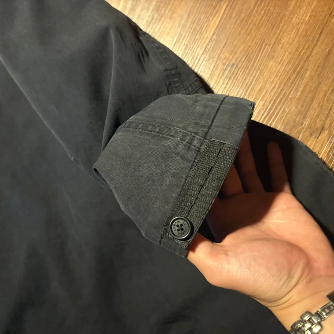 ARMANI EXCHANGE 밀리터리 후디드 투웨이 파카 XL 상품이미지9