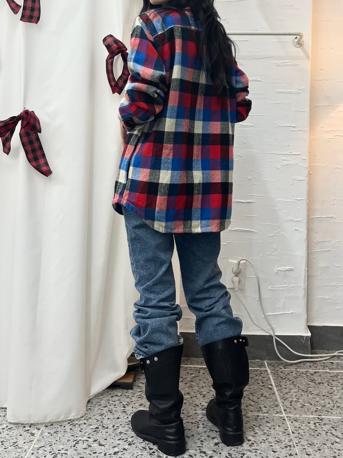 color block jacket shirts 상품이미지3