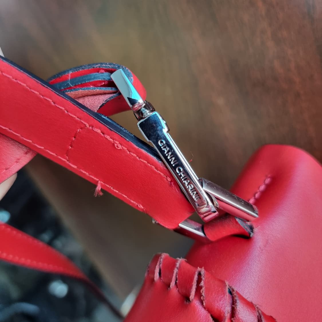 지아니 끼아리니 소가죽 숄더백 가방 핸드백 (made in Italy) 상품이미지9