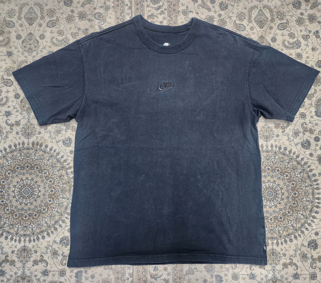 나이키 워싱 블랙 반팔 티셔츠 XL 상품이미지1