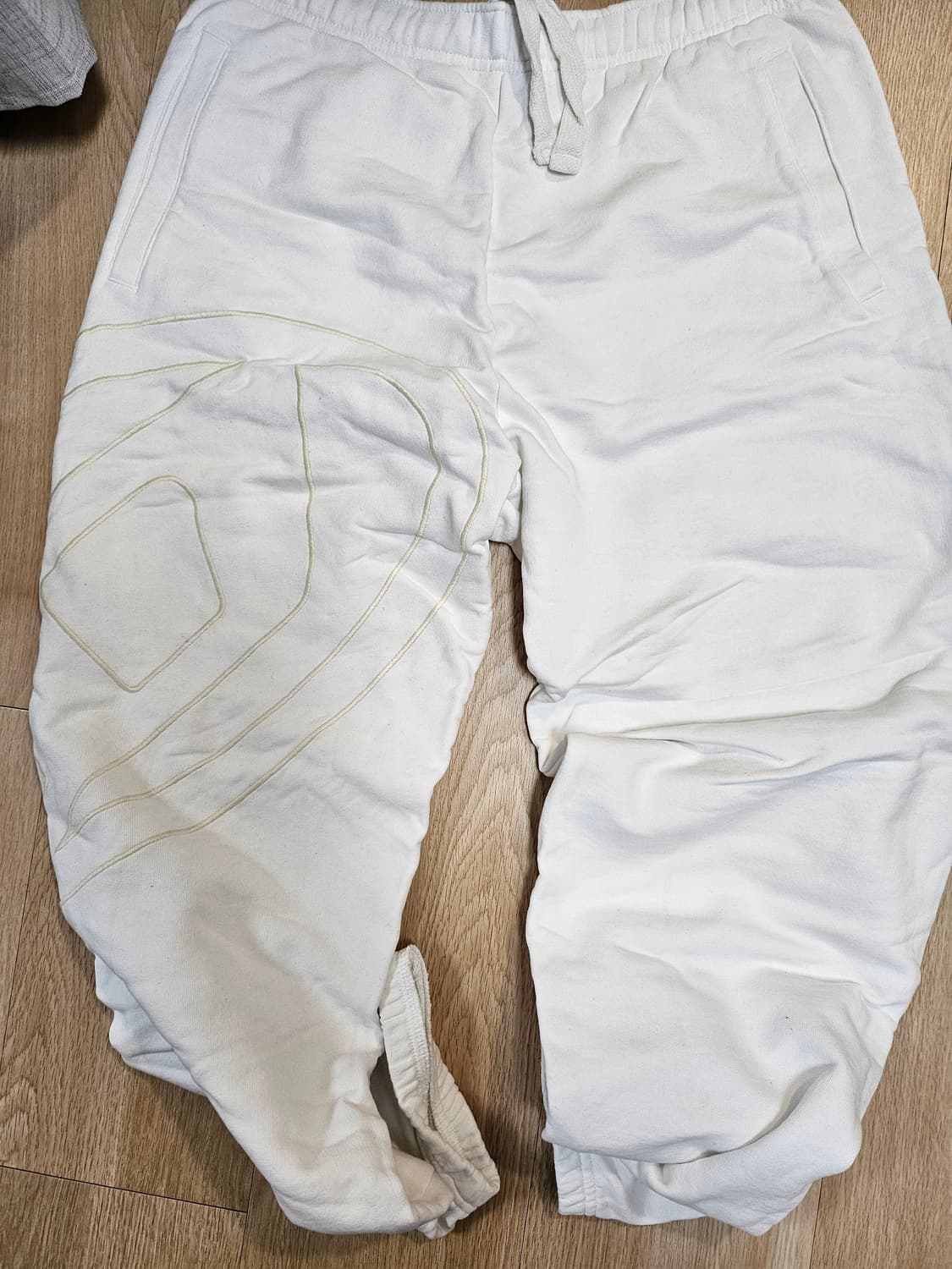 디젤 마르키 메고발 조거 스웻 팬츠 L 상품이미지7