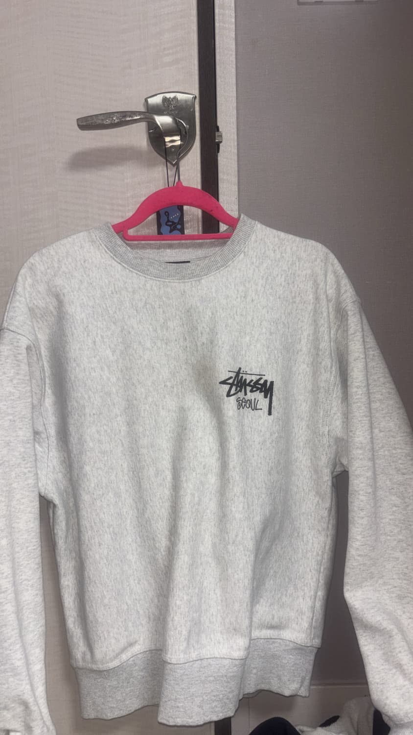 스투시 스탁 서울 크루넥 애쉬 헤더 상품이미지5