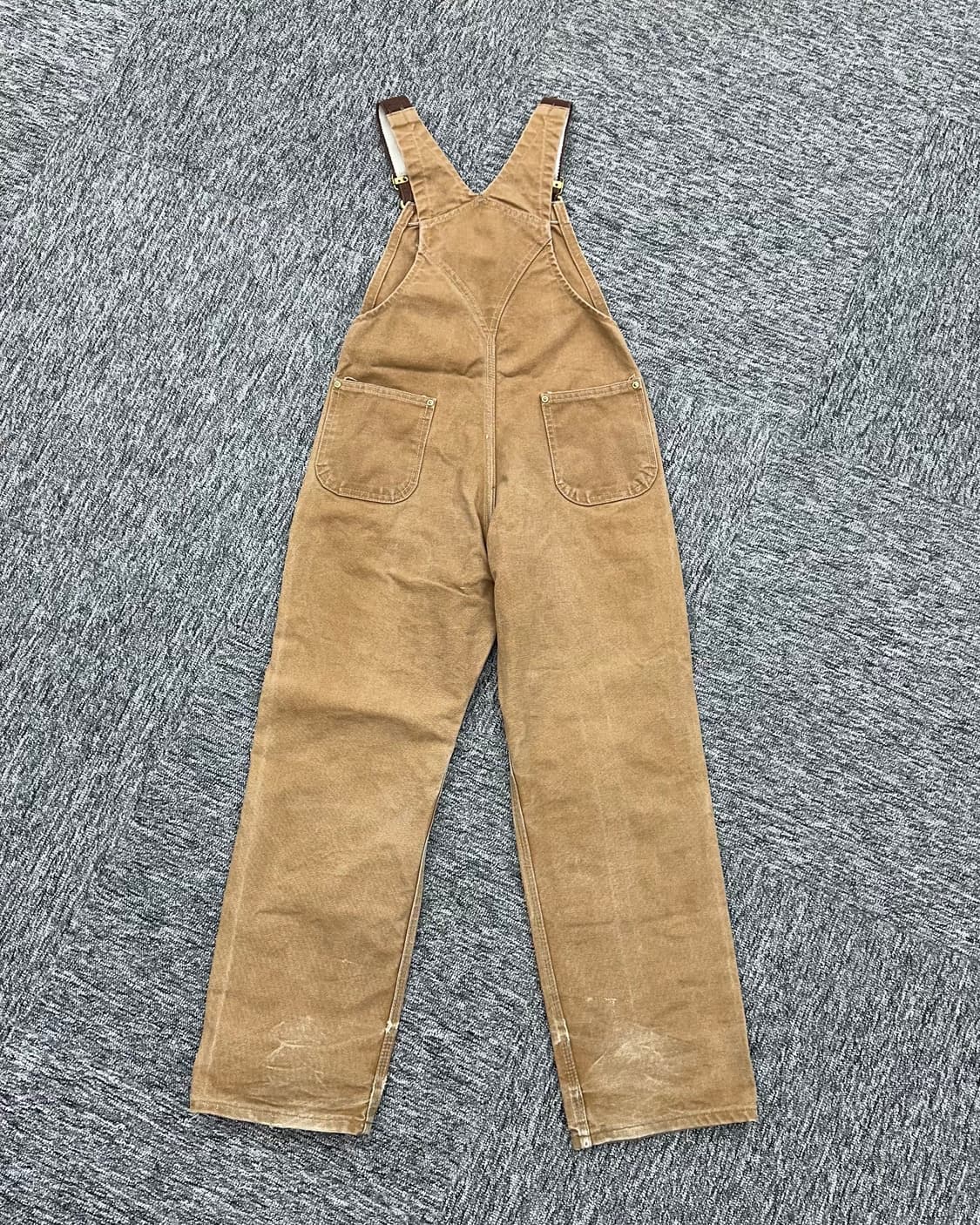 (14~16)칼하트 더블니 USA 오버롤 KIDS-M1216 상품이미지6