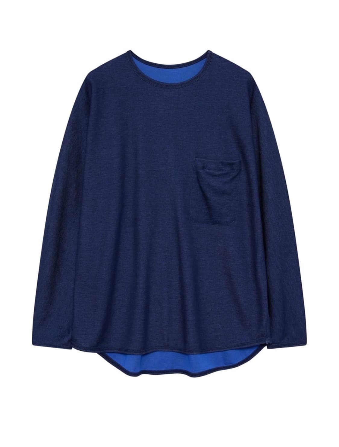 [M] A.ta 롱슬리브 네이비/블루 상품이미지1