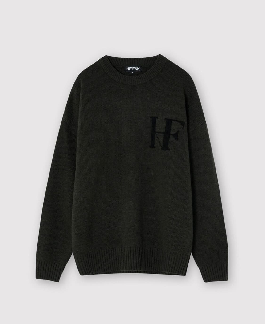 HIFIFNK 하이파이펑크 카키 니트 상품이미지1