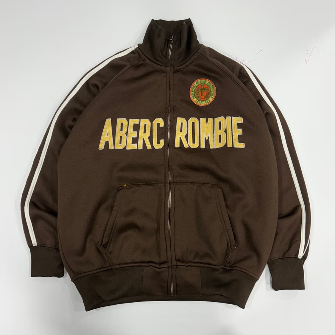 Abercrombie 아베크롬비 옐로웃스펠아웃 브라운 져지 상품이미지3