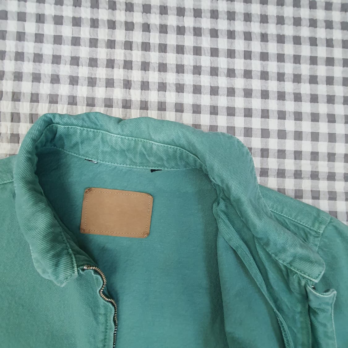 자라 크롭 간절기 집업자켓 남자95 상품이미지7