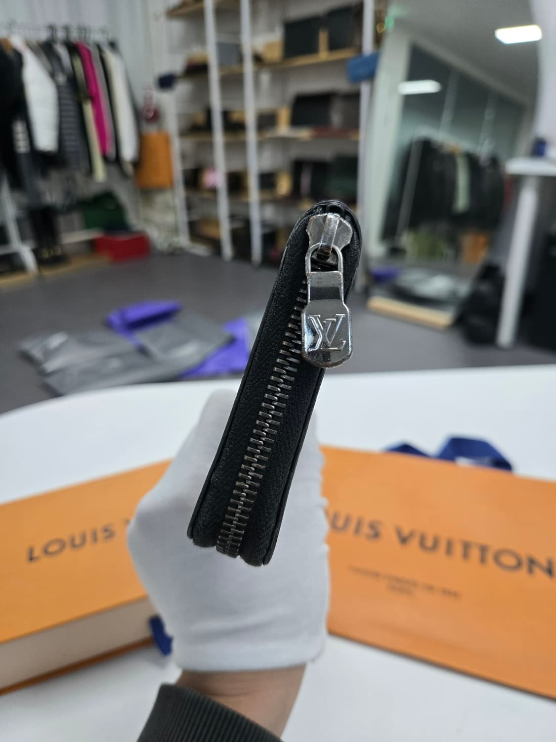 [A급컨디션] 루이비통 이클립스 지퍼 장지갑 상품이미지4