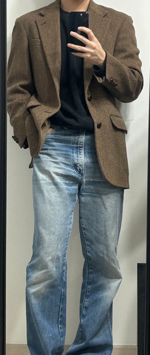 Brooks Brothers 트위드 자켓 상품이미지1