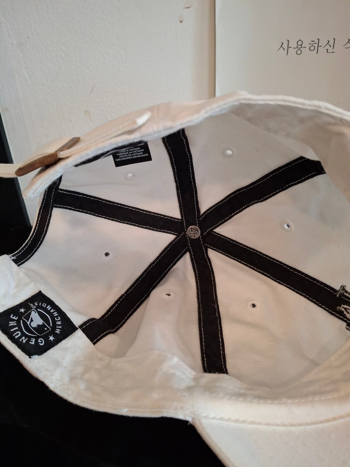 (마지막특가) LA 볼캡 화이트 상품이미지3