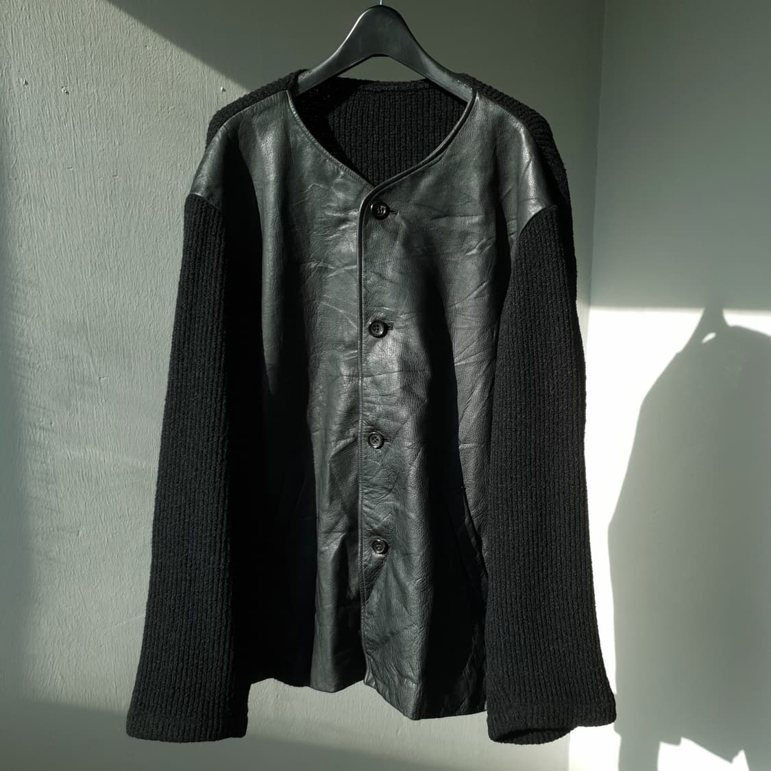 80s Comme Des Garcons docking leather jk 상품이미지1