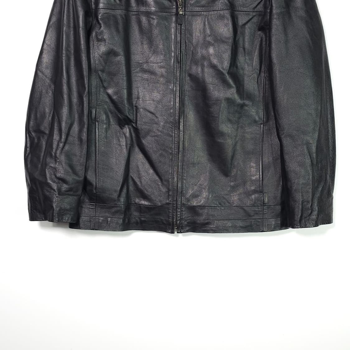 빈티지 양가죽 집업 자켓 L 상품이미지4