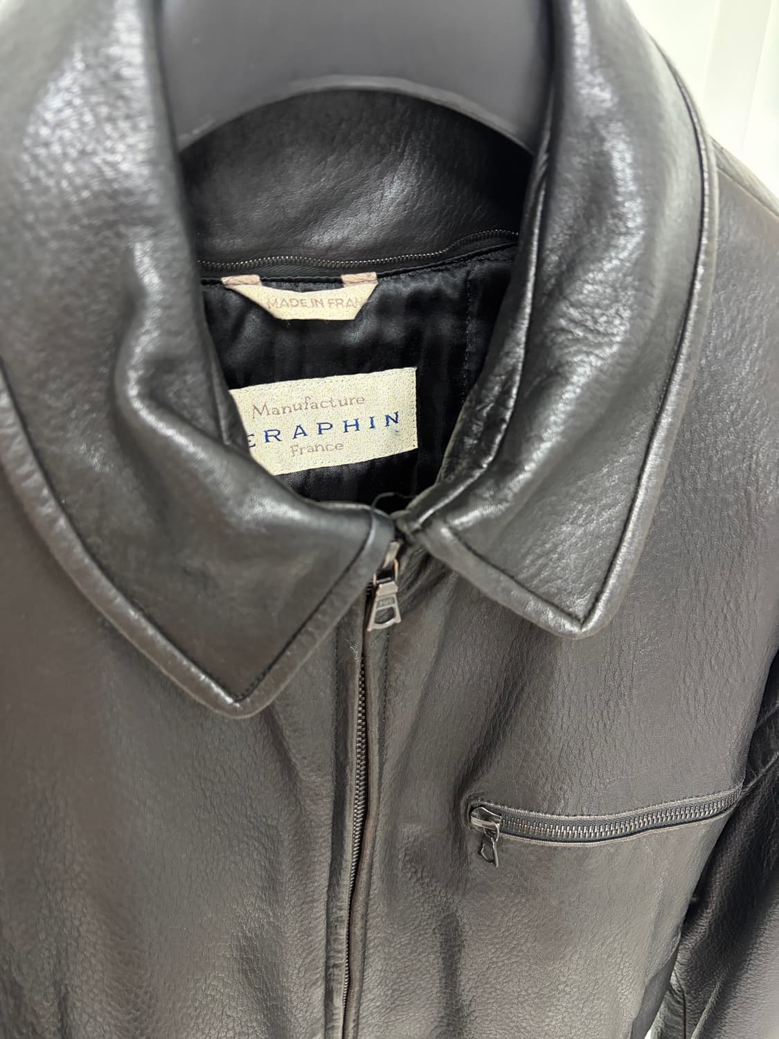 seraphin 세라핀 레더 자켓 상품이미지3