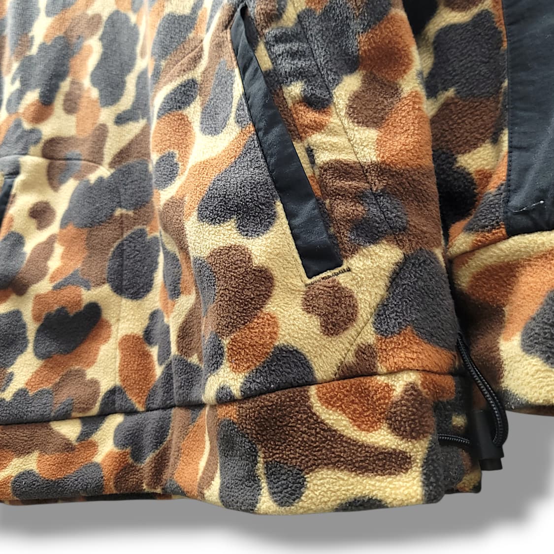 [L] 컬럼비아 카모플라쥬 플리스 후드티셔츠 상품이미지6