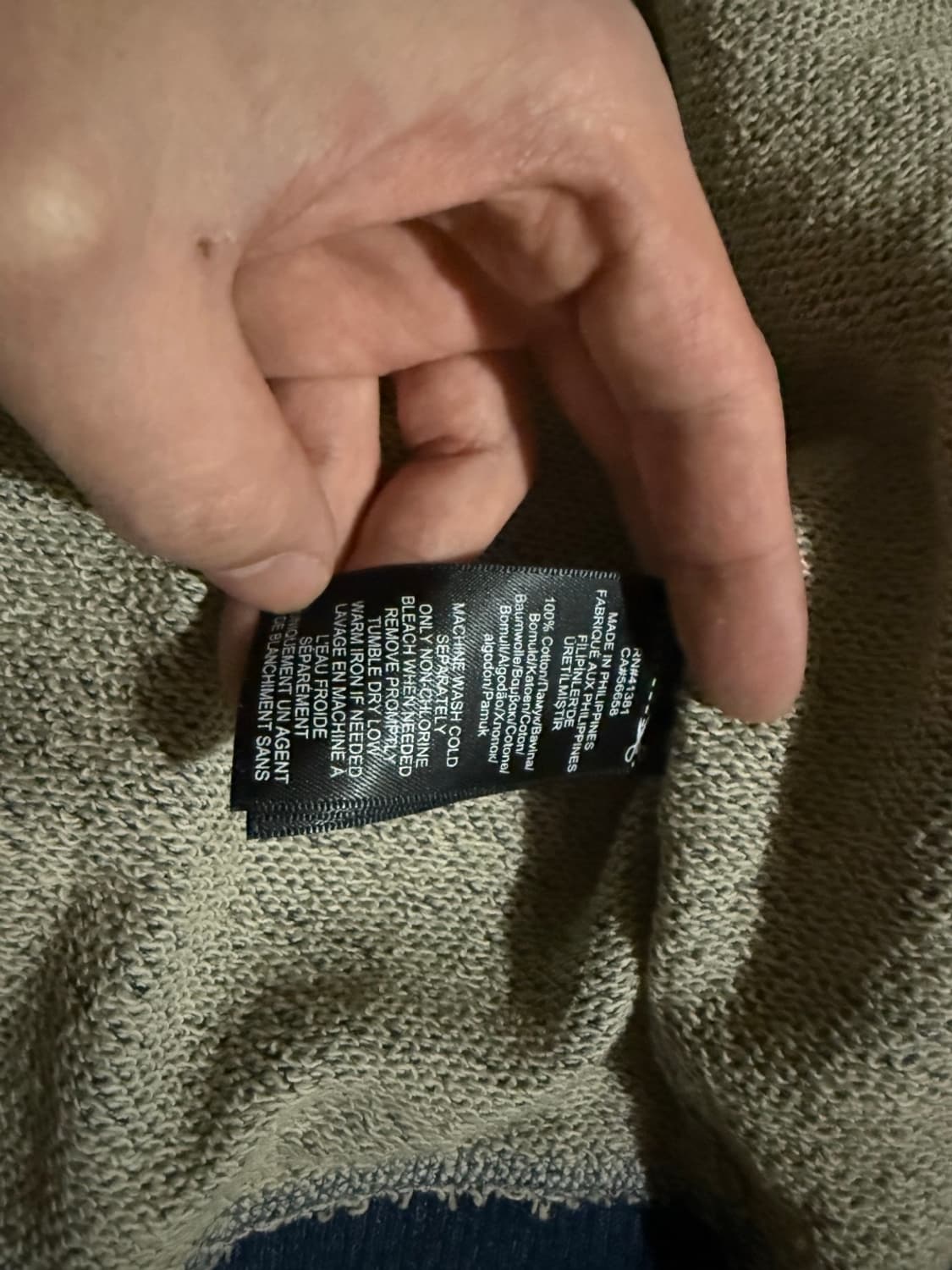 RRL 인디고 코튼 테리 가디건 M 상품이미지6