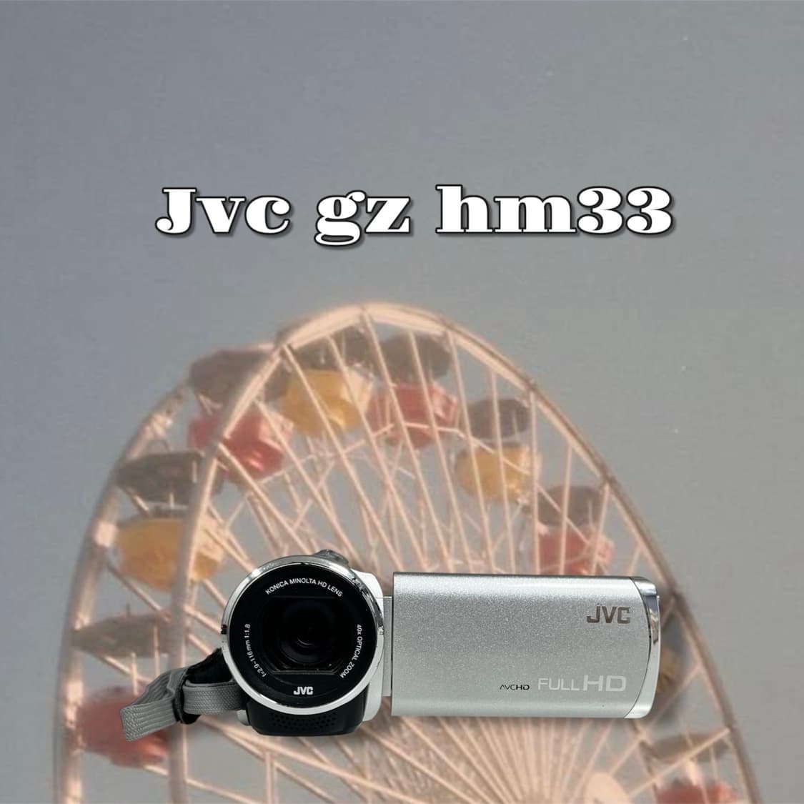 작례 0 / 인기 기종 / jvc hm33 빈티지 카메라 실버 상품이미지1