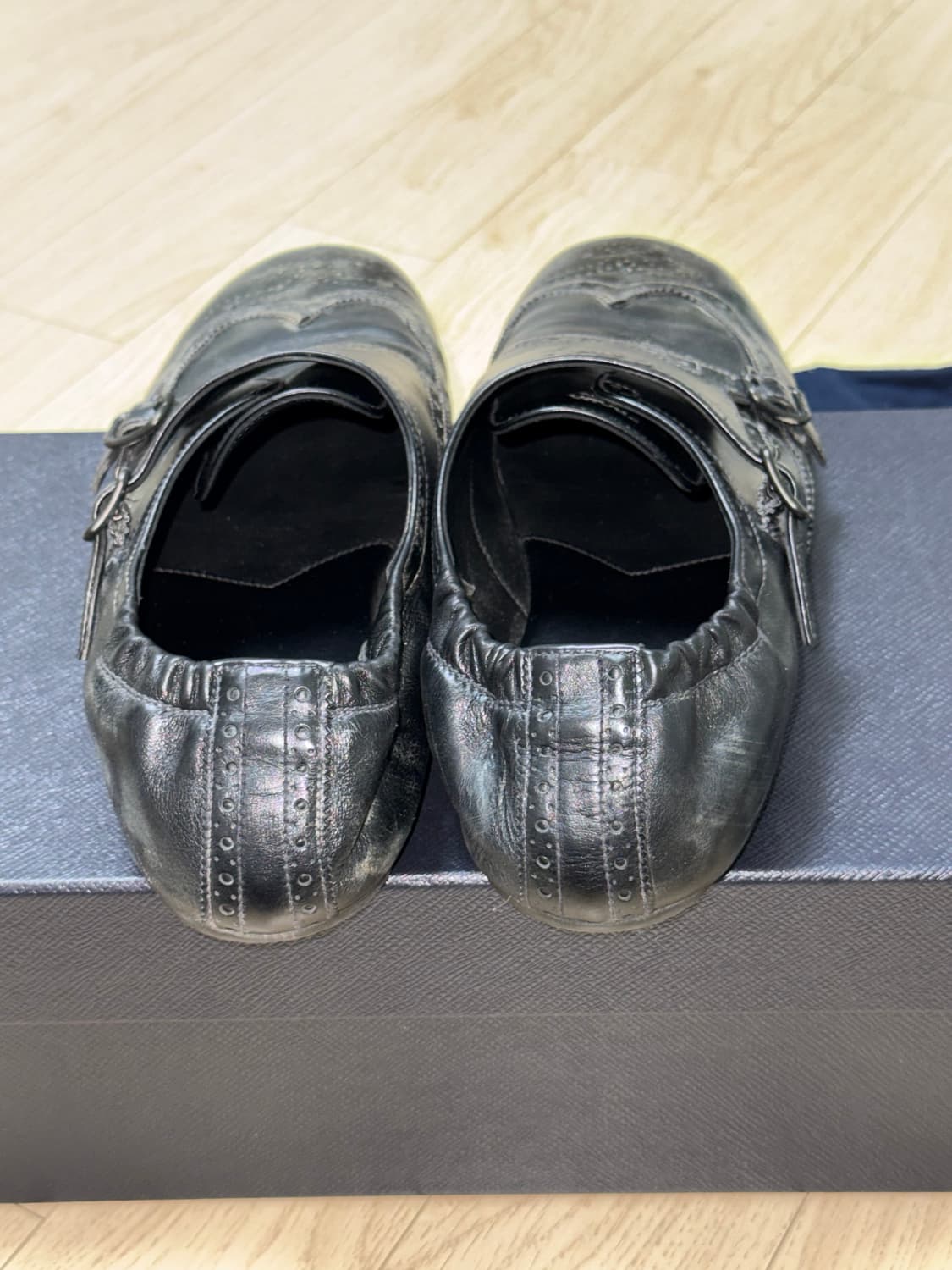 프라다 더블 몽크 스트랩 슈즈 8 상품이미지4