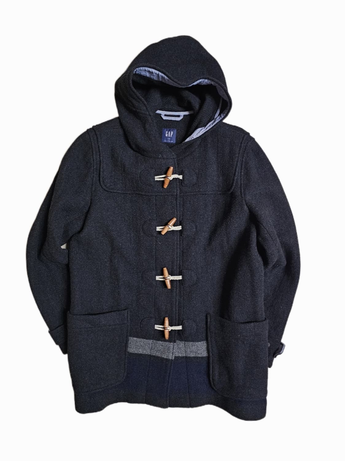 GAP 떡볶이 코트 L 다크 그레이 상품이미지1