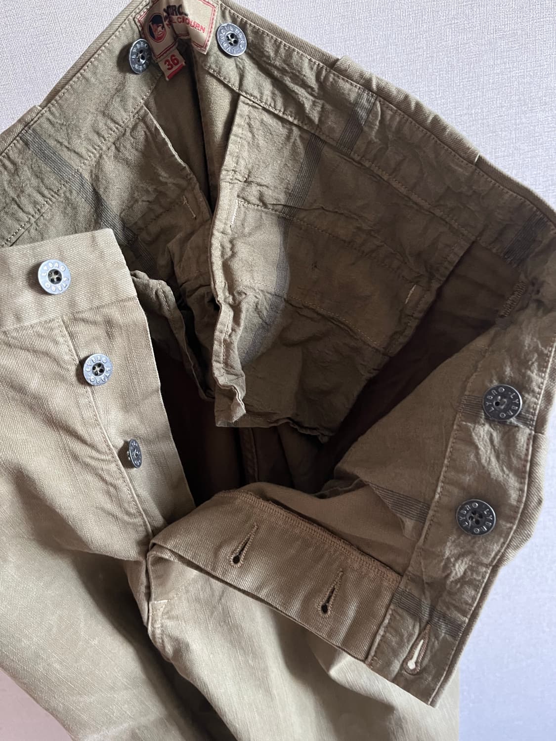 나이젤카본 올리브 팬츠 상품이미지4