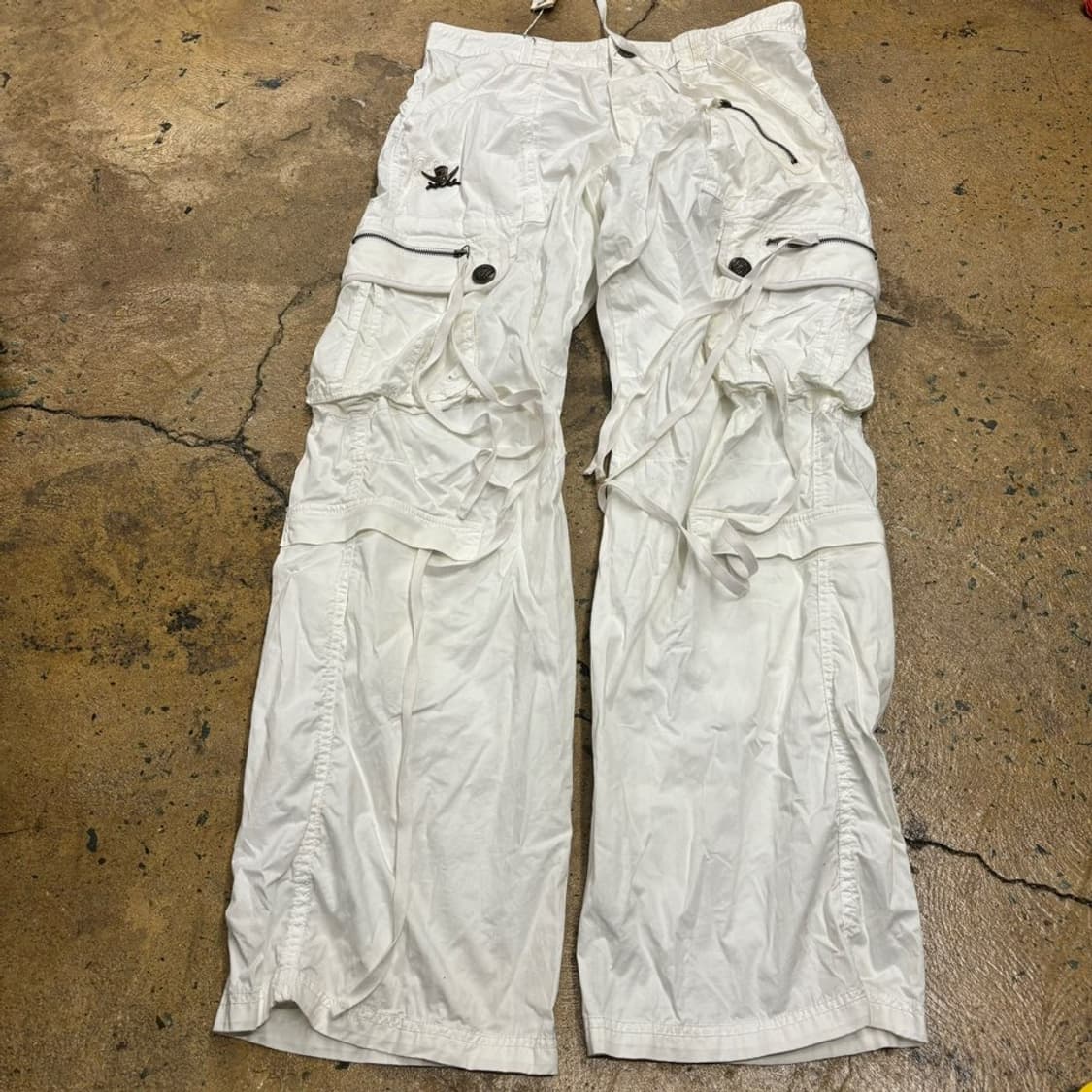 [정품/34] Tug Jean 화이트 카고 바지 상품이미지2