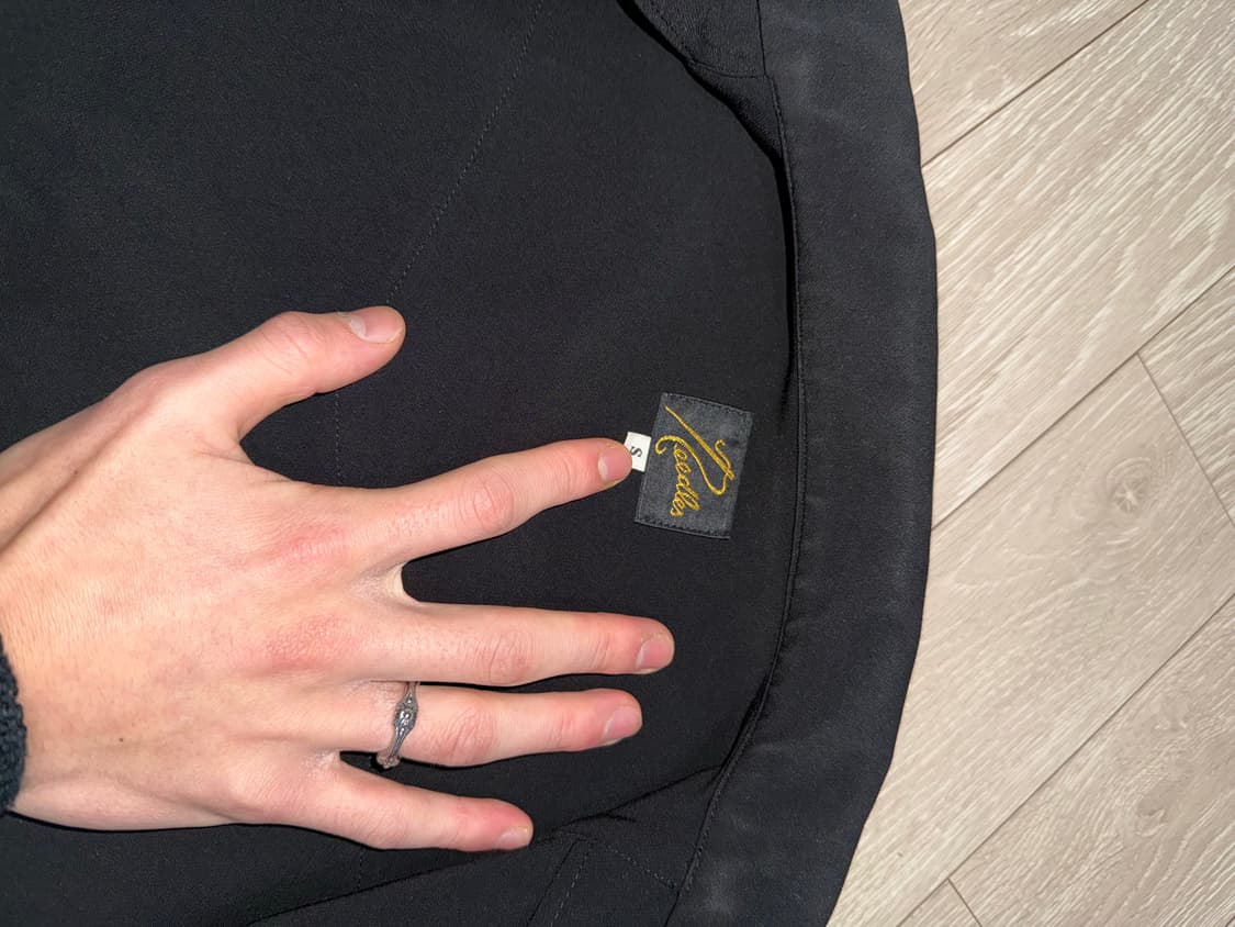 니들스 파이핑 카우보이자켓 블랙 상품이미지8