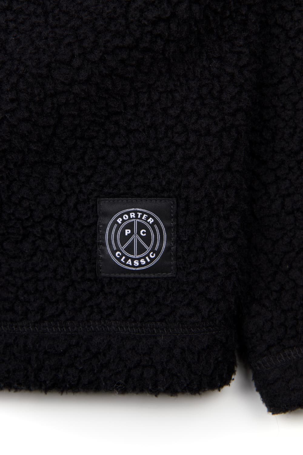 Porter classic 플리스 집업 자켓 블랙 상품이미지7
