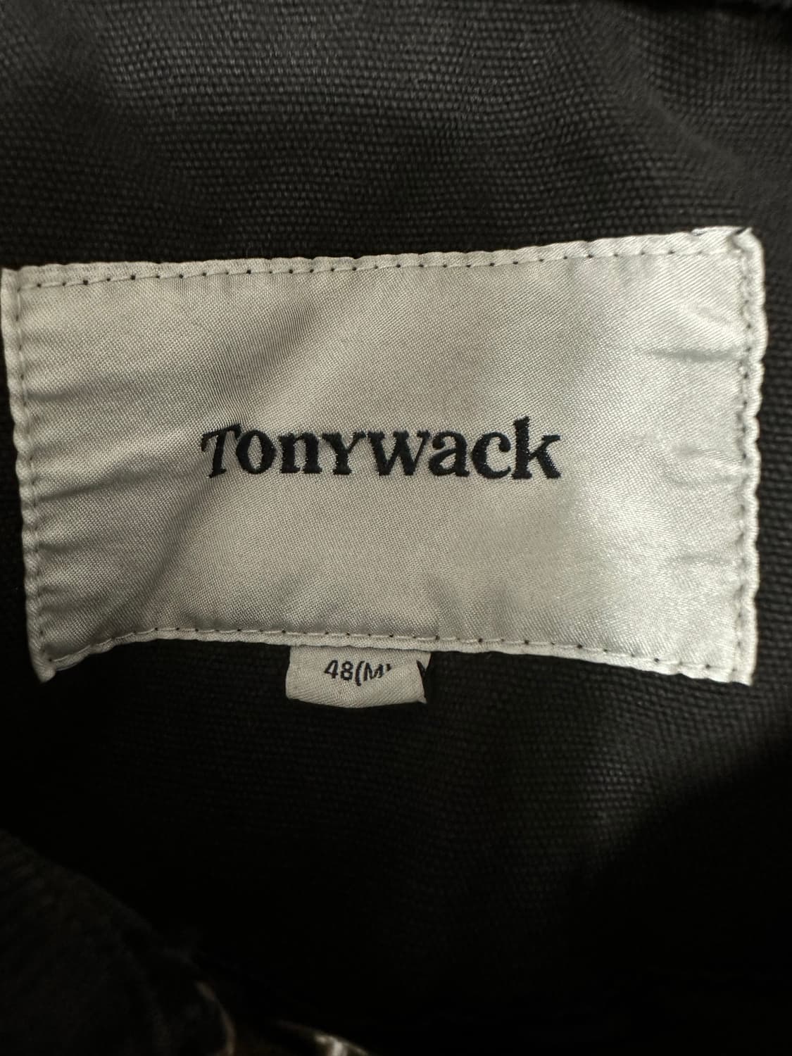 토니웩 코듀로이 블랙 워크자켓 상품이미지5